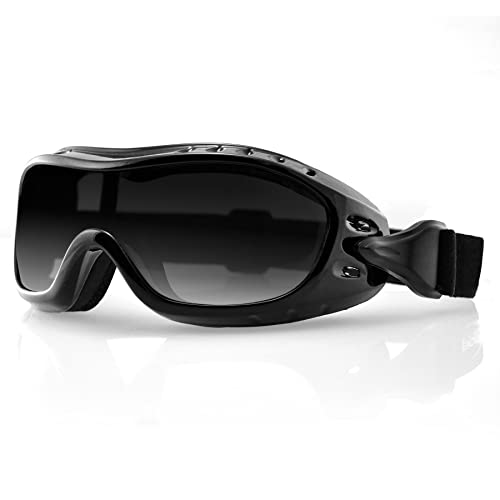 Bobster Night Hawk ®, Gloss Black Frame, Smoked Lens