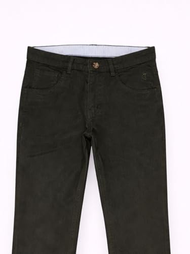 Image of Boys Beige Solid Trousers