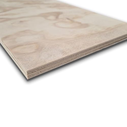 Pannello Multistrato Marino Fenolico 60x40 cm, Spessore 15 mm, Legno di Pino