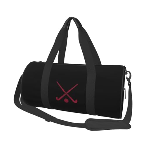 field hockey Convertible Garment Bag with Shoulder Strap, Carry on Garment Duffel Bag for Men Women - Rolling Foldable for Travel Luggage Bags (Black)