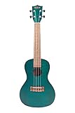 Kala Brand Music Co. Blue Exotic Mahogany, 4-String Ukulele, Right-Handed, Concert (KA-CEMB)