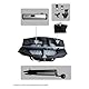 Celestron 94025 40” Full Kit Telescope Bag – Storage & Carry Case for Telescope, Mount, Tripod and Accessories with Configurable Padded Internal Walls and Bonus Accessory Bag, Black