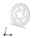 Myfuturshop® Disco de Freno para Patinete eléctrico Xiaomi M365Pro y Pro 2 Accesorio de 120 mm para la Rueda Trasera del Scooter.