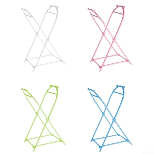 Foldable Trash Bag Holder for 13-Gallon Bags Portable Garbage Rack with Wide Open Frame for Kitchen Yard and Outdoor Waste Sorting(D)