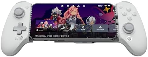 GameSir G8 Plus MFi Phone Controller for iPhone 15/16/17/iPad Mini & Android (USB-C), Officially MFi Certified- Ergonomic Grip, Play Call of Duty,Stream Xbox, PS Remote Play, 2 Pro Back Buttons