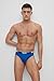BOSS Hugo Men's Brief 3p Co/el 10146061 01, True Blue/Sky Captain/Forged Iron, X-Large