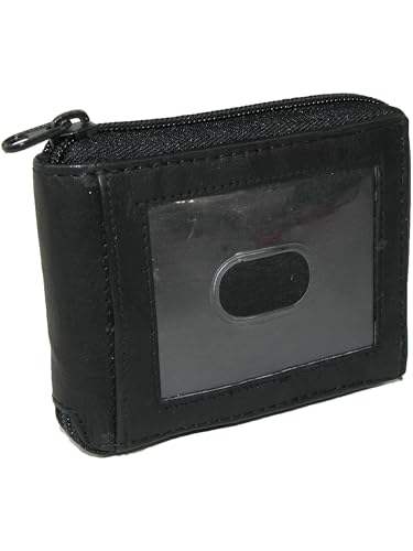 Paul & Taylor Mens Leather Zip Around Bifold ID Wallet4