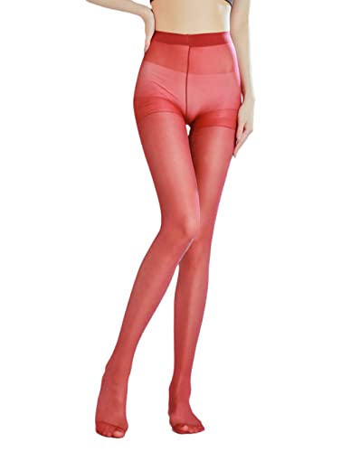 Image of Sahabowi Women's Sheer Tights, High Waist Pantyhose, Vintage Control Top Stockings,Shaping Pantyhose Slimming Butt Lifting