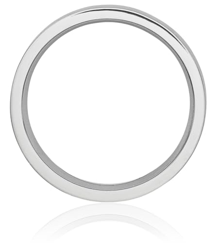 IceCarats Cobalt 6mm Plain Classic Wedding Band Ring3