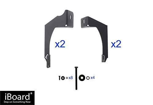 Estribos Eboard Running Board 5" Negro para GMC C/K y Chevy Tahoe miniatura 7