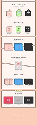 Pentagon Love or Take CD K-pop con photocards extras y póster plegado 3