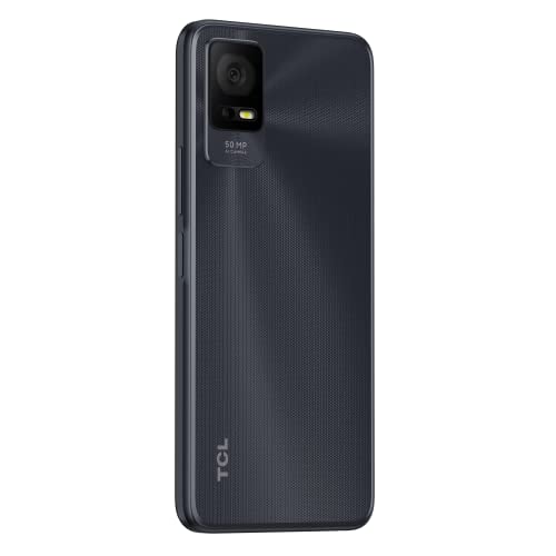 TCL 408 Smartphone 6,6" HD+, 4GB/64GB, 50MP Kamera, Grå