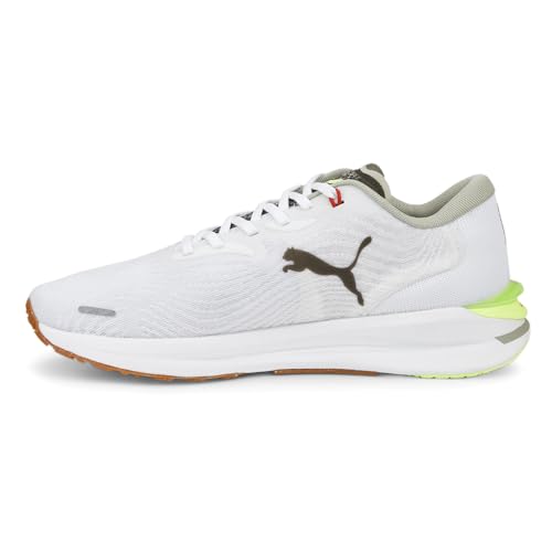 PUMA PUMA Mens Fm X Electrify Nitro 2 Running Sneakers Shoes - White - Size 13 M