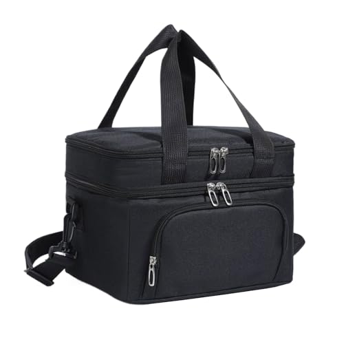Isotérmica - Portátil Antifugas | Correa Ajustable, Tote Térmico Reutilizable De Gran Capacidad Alimentos Fríos O Bolsa Termica Para Tote Trabajo Almuerzo Bolsa Aislada Comida Ter