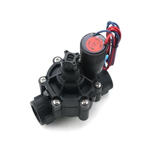 Électrovanne normalement fermée 1 pouce DC12V vanne en nylon pour circuit d'eau NF - 6