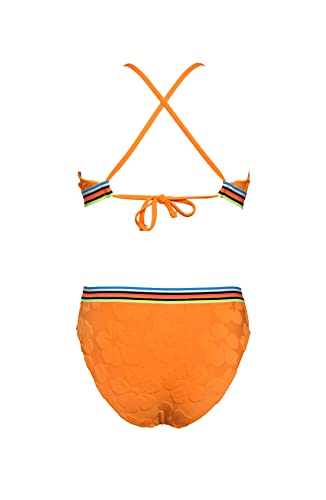 Image of Hobie Girls Triangle Halter Bikini Top and Hipster Bottom Swimsuit SetTwo Piece Swimsuit