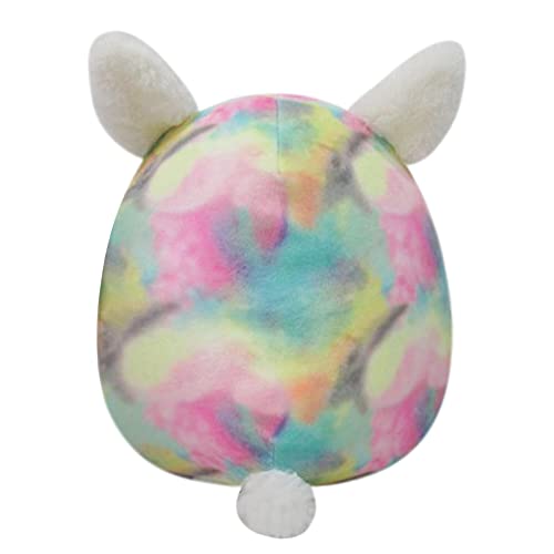 Squishmallows 8-Inch Noe Tie-Dye Sea Bunny - Little Ultrasoft Official Kelly Toy Plush #TOP3