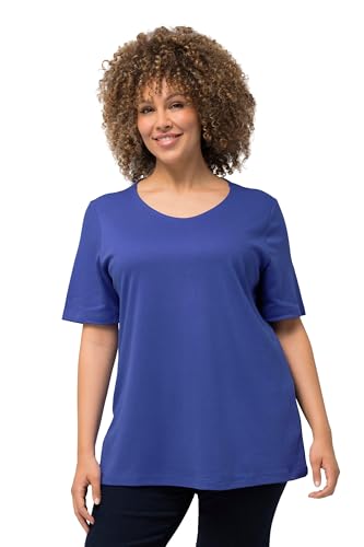 T-shirt manches courtes col rond pour look décontracté chic en grandes tailles