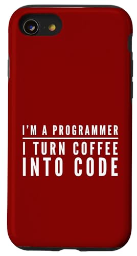 �ʔ����R���s���[�^�[�v���O���}�[���R�[�q�[���R�[�h�G���W�j�A�ɕς��� �X�}�z�P�[�X iPhone SE (2020) / 7 / 8 �p