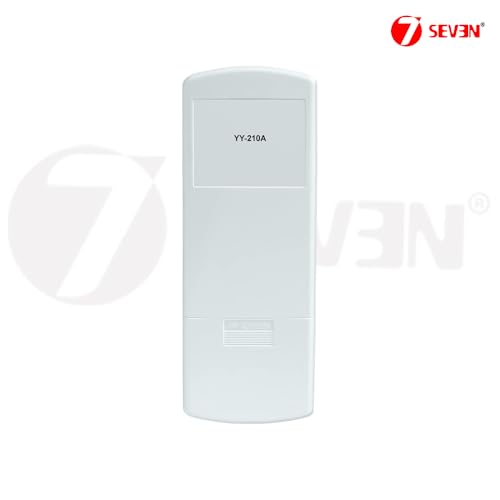 Image of 7SEVEN Compatible with Godrej AC Remote Control Model 210A Suitable for Inverter and Non Inverter Air Conditioner - Match Key by Key Exactly with Existing Remote Function