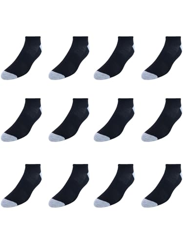 Image of Hanes Men's Socks, Active Cool X-temp Lightweight Moisture-wicking Cushioned Ankle, Crew and No Show, 12 and 14 Pair Packs