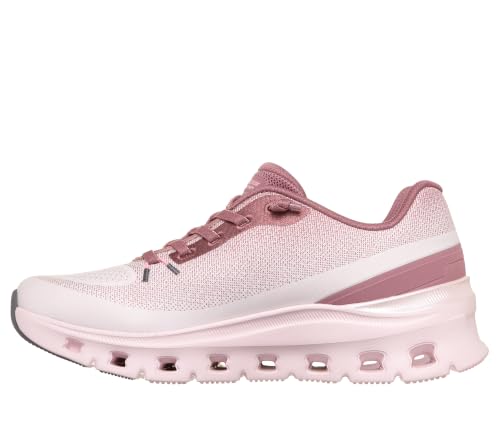 Skechers Damen Glide-Step Pro Soft Mirage Turnschuhe, Pink Mesh Trim, 43 EU – Ansicht 2