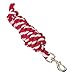 Horse Cotton Rope Soft Braided Horse Leading Rope, Durable Equestrian Training Tack with Secure Metal Hardware for Horses and Livestock Handling