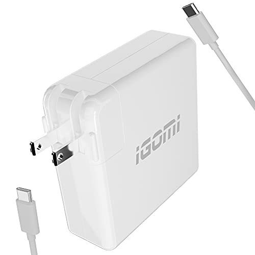 New Deal 87W USB C Charger Power Adapter, Compatible with MacBook Pro 15,13 inch, New Air 13 inch 2021/2020/2019/2018, Pad pro 12.9 11, Thunderbolt 3 Laptop, Foldable Plug, 5.91 ft 5A USB C to C Cord Creative Product 87W USB C Charger Power Adapter, Compatible with MacBook Pro 15,13 inch, New Air 13 inch 2021/2020/2019/2018, Pad pro 12.9 11, Thunderbolt 3 Laptop, Foldable Plug, 5.91 ft 5A USB C to C Cord
