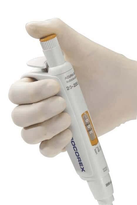 Acura Adjustable-Volume Pipettor, 10-100 µL; Each