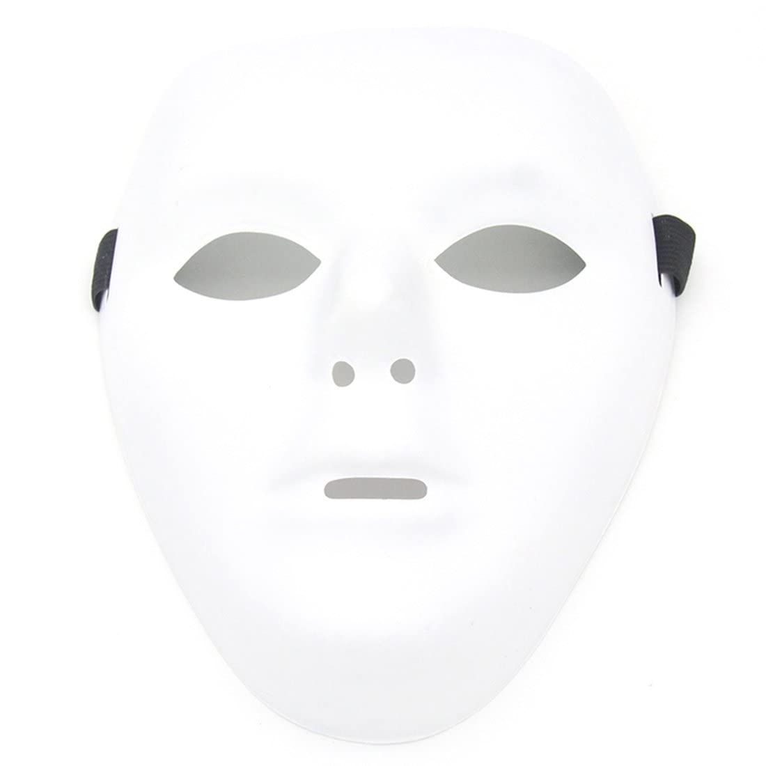 VASHE JAGMOOLYA PRODUCTS Scary White Blank Face Masks for Halloween Parties Annual Day Celebration Fun PACK OF - 1