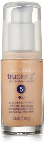CoverGirl Trublend Liquid Make Up Classic Tan 460, 1.0-Ounce Bottle