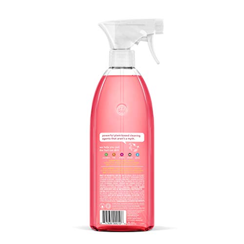 method all-purpose cleaner pink grapefruit plant-based and biodegradable formula perfect for most counters tiles stone and more 28 oz spray bottle