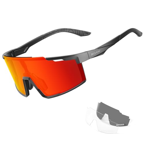 SCVCN Polarized Cycling Glasses with...