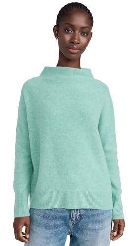 Image of Vince Women's Boiled Funnel Neck Pullover