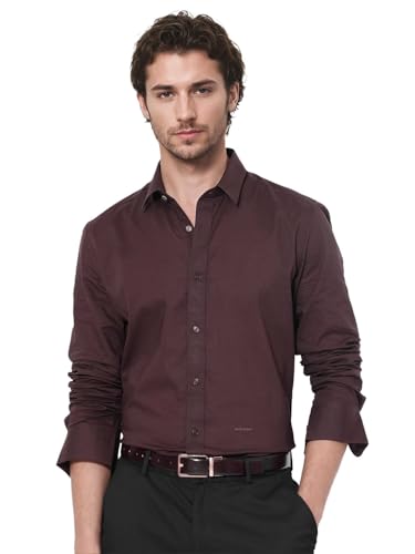 Image of Rare Rabbit Regular fit Plain Shirt