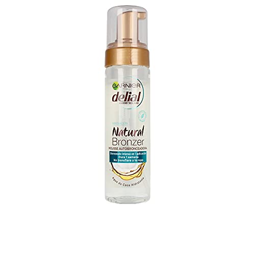 GARNIER DELIAL Mousse Autobronceadora Natural Bronzer Apto Para Pieles Sensibles Con Agua...