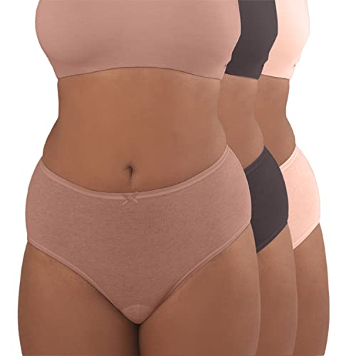 Image of NYKD NYP033 Breathable Cotton Hipster Panty Set for Women | Mid Rise, Medium Coverage with N Fresh Anti Bacterial & Anti Odour Finish | Super Soft Elastic for All Day Comfort