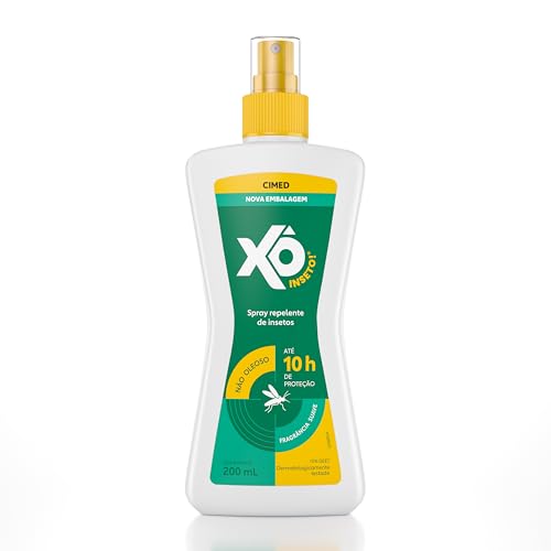 Xô Inseto Spray Repelente 15% DEET 200mL
