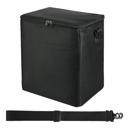 Mochila refrigeradora portátil para ir de compras con correas ajustables - Bolsas de almuerzo aisladas - Contenedor impermeable para bebidas frías con correas ajustables para el trabajo, camping y