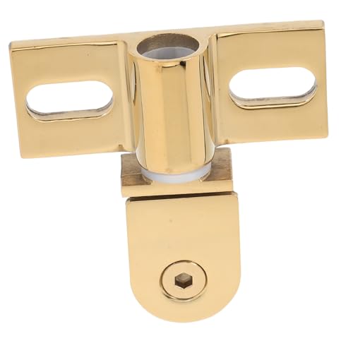LALAFINA Bathroom Glass Door Hinge Heavy Duty Pivot Hinge Stainless Steel Easy Installation Sealed Design