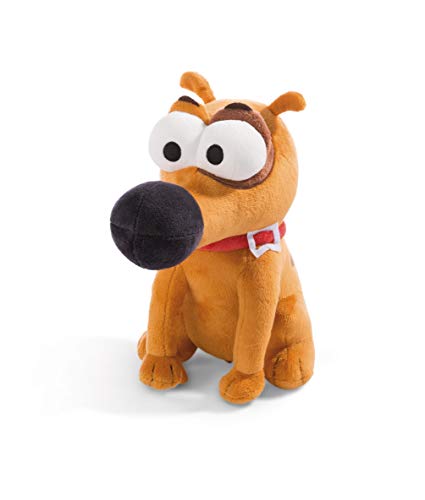 Nici 44233 Pat The Dog - Peluche Sentado (23 cm), Color marrón
