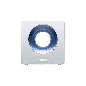 Asus Blue Cave Design Router (Ai Mesh WLAN-systeem, WiFi 5 AC2600, 4x Gigabit LAN, Alexa IFTTT en app-bediening…