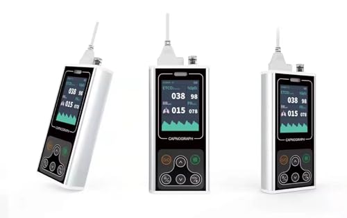 Image of Contec Veterinary Use Sidestream Capnograph Vet EtCO2 Monitor PR CO2 Patient Monitor Dog Cats Animals