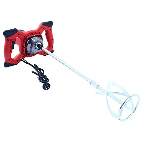 YaeKoo 1800W Handheld Electric Cement Mixer Adjustable Speed 6 Speed