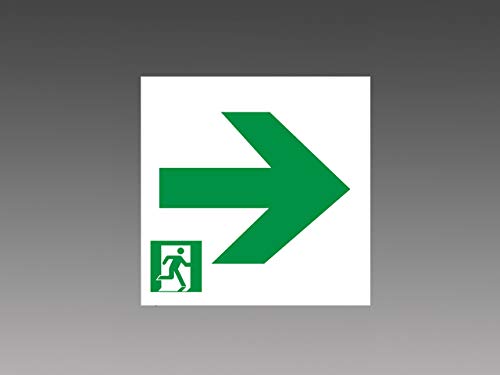 Amazon | 三菱 通路誘導灯用表示板 C級(10形) 右矢印 《ルクセントLEDs