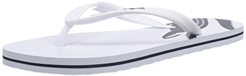 Lacoste FRONTFLIP LCR, Tongs pour Homme - Blanc - Weiß (WHT/NVY 042), 47 EU