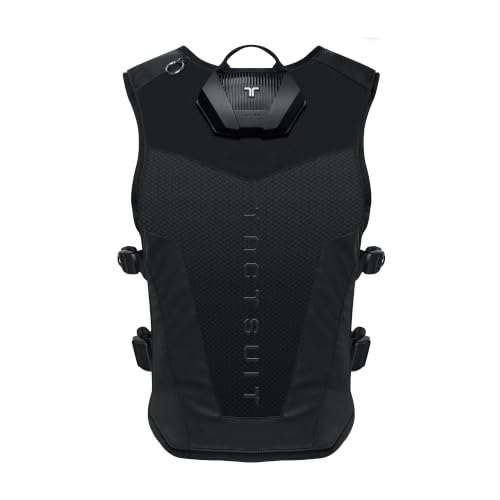 bHaptics TactSuit Air : Camo | Gilet tactique léger pour VR et jeux vidéo | Course SIM, musique | 16 moteurs de rétroaction – vue 3