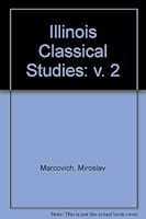 CLASSICAL STUDIES VOL 2 0252006291 Book Cover