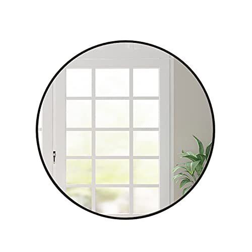 Espejo Moderno Pared,Espejo Redondo,Espejo De Ducha,Espejo Baño,Espejo De Pared Redondo,Resistente Al Agua, Mejor Bisel, Montaje En Mesa O Pared, Para Vestidor Y Dormitorio Cover