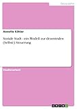 stadtmodelle  Soziale Stadt - ein Modell zur dezentralen (Selbst-) Steuerung
